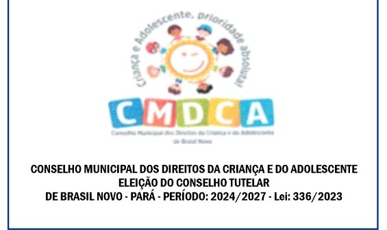 O CMDCA torna público a homologação  dos candidatos inscritos para a eleição do Conselho Tutelar.